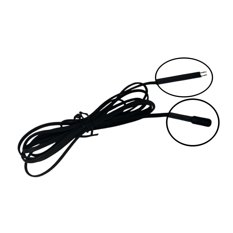 [Australia - AusPower] - 5Pcs Temperature Probe Sensor MF58B Super Waterproof TPE Injection Probe Sensor TPE6x5x15mm Thermistor 10K 3435 Iine Iength 2 Meters. 