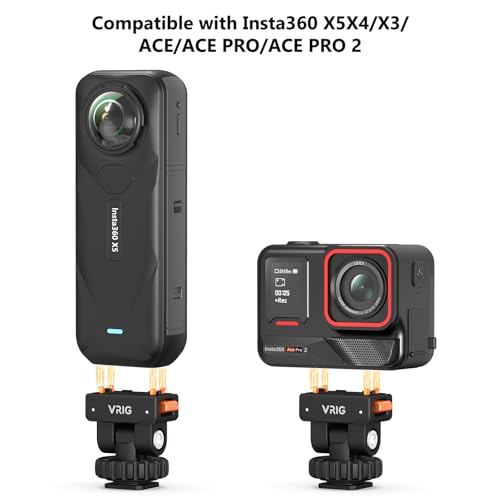 VRIG AC-44 Magnetic Quick-Release Cold Shoe Mount for Insta360 Ace Pro 2