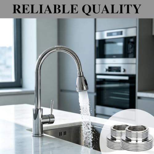 7-Piece Tap Adapter Set, Tap Adapter M16-M28 to M22 | Adapter Tap Garden Hose with Seals for Water Filter Kitchen Tap Sprayer