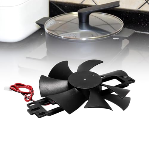 18V Oil Lubricated Cooling Fan for Induction Cooker Stand PBT Plastic 7 Blades 2100RPM 120x120x25mm