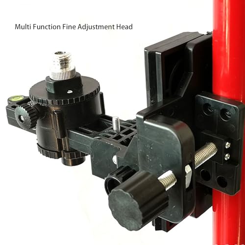[Australia - AusPower] - Fine Tuning Bracket Level Adapter L Shape Magnetic Pivoting Base with Adjustable Clip for Wall Ceiling Mounted 