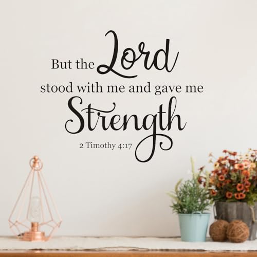 Bible Verse Wall Decal Motivational Wall Stickers for Bedroom Living Room Office Bathroom