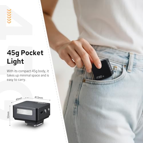 Godox iT20 S Flash for Sony, iT20-S Mini TTL Flash with Intuitive Screen iT20-S for Sony