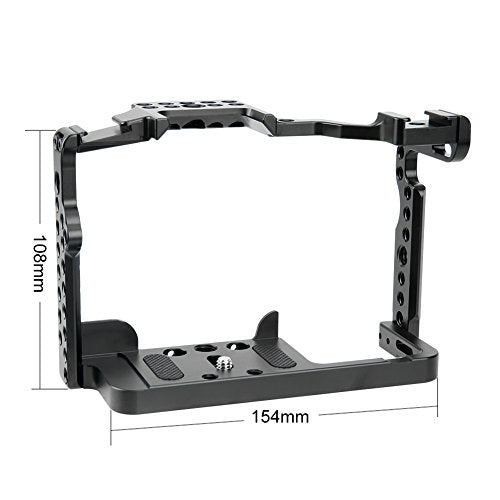 NICEYRIG Cage for Panasonic Lumix G9/GH5II/GH5/GH5S, with NATO Rail Cold Shoe - 349