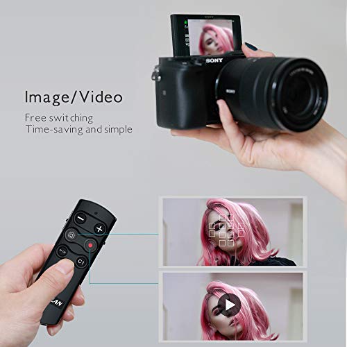 Wireless Remote Control Camera Shutter Release for Sony Replces RMT-P1BT Black for Sony