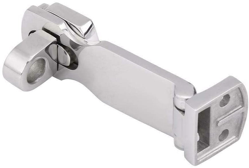 [Australia - AusPower] - ISURE MARINE Grade Stainless Steel 3" Heavy Duty Door Hasp with Turning Padlock Eye Mount with Screws 