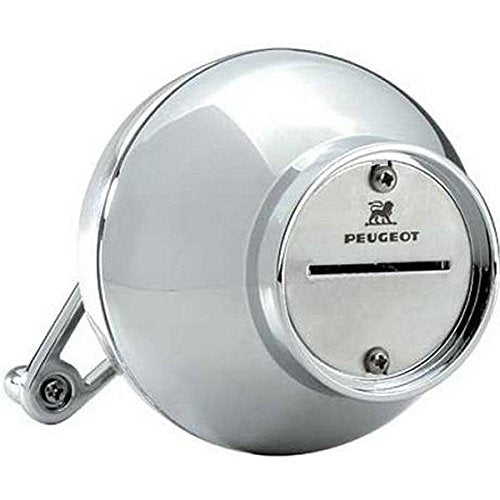 PEUGEOT - Tidore 11 cm Nutmeg Grinder - with Storage Compartment - Acrylic - Made in France - Transparent Colour