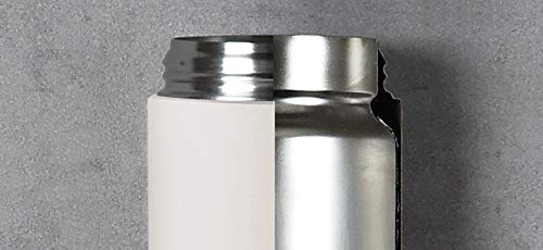 KINTO 21096 Dayoff Tumbler, 16.9 fl oz (500 ml), Dark Gray, Double Wall Vacuum Construction, Thermal and Cold Insulation, Water Bottle gray (dark gray) Single Item