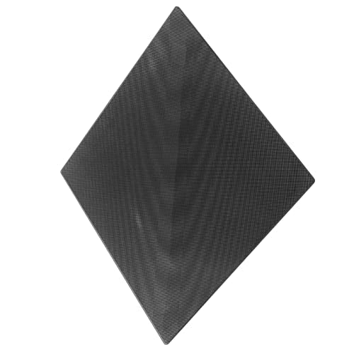 3D Printer Glass Bed, Professional Tempered 310x310mm Microporous Coated Build Surface for Strong Adhesion & Easy Removal Compatible with CR10 Series