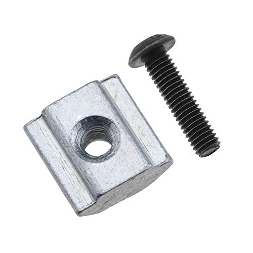 Create idea 20 Set 2020 Profile Anti-vibration Feet Kit with Landing Rubber T-slot Sliding Nut M3 Screw Wrench Absorber Protector for 3D Printer