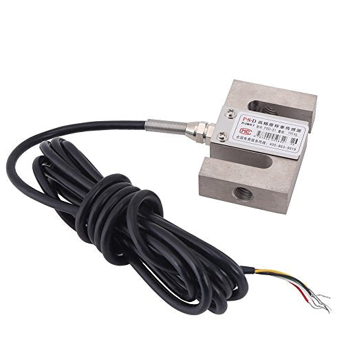 Load Cell Sensor Weighing Sensor Portable Weight Sensor Scale Sensor Weighing S Bar Precision 50/100/300/2000 kg for Container Weight High Pressure Weighing Technology (100 kg) 100 kg
