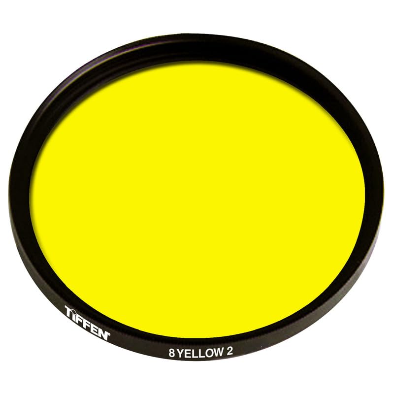 Tiffen 72mm 8 Yellow Filter #2 8 Filter