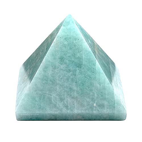 Amazonite Pyramid 2 Inch – Sagittarius Birthstone – Throat Chakra