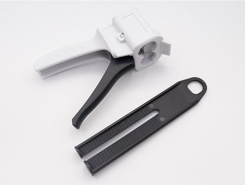 [Australia - AusPower] - Dispenser Gun 50ml Dental Impression Mixing Dispenser Dispensing Gun 1:1/2:1 Ratio, Manual Dual Cartridge Applicator Gun (1:1/2:1) 