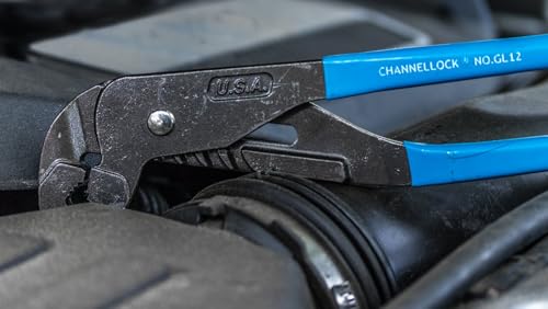 Channellock GL12 12.5-inch tongue-and-groove utility pliers with adjustable serrated jaws