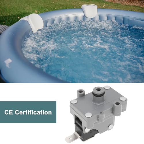 Water Pressure Flow Sensor Switch 250V 15A Compatible with CleverSpa Inflatable Hot Tub CE Certification
