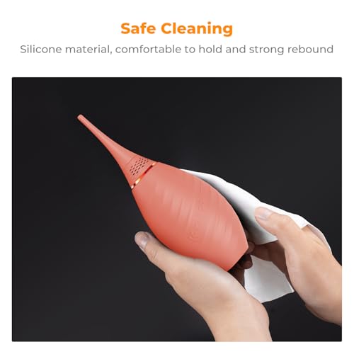 K&F CONCEPT Camera Air Blower, with Long Nozzle/Short Nozzle Switch Design