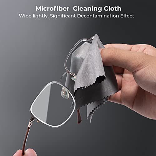 K&F CONCEPT 10 Pack Microfiber Lens Cleaning Cloth,15X18CM,Glasses Cleaner