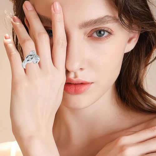 memorial jewelry Diamond Cross Ring Hold Loved Ones Ashes Cremation Urn Ring for Women Man Finger Ring Size 7