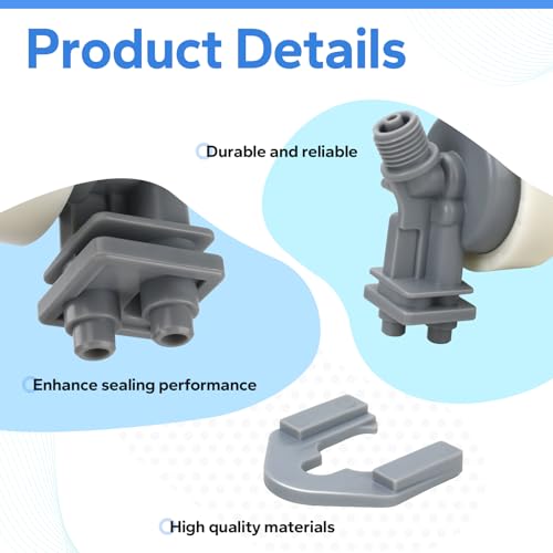 FATCANMA nozzle and venturi assembly for Whirlpool Kenmore water softener 7187065