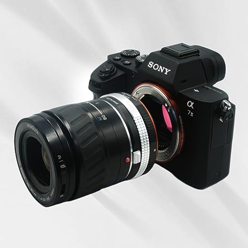 PHOLSY Lens Adapter Compatible with Sony A Minolta AF Lens to Sony E Camera Sony A / Minolta AF to Sony E