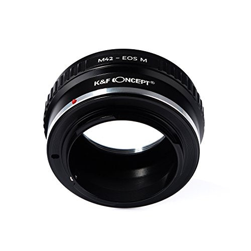 K&F Concept Lens Mount Adapter for M42 42MM Screw Mount Lens and M Mount Camera