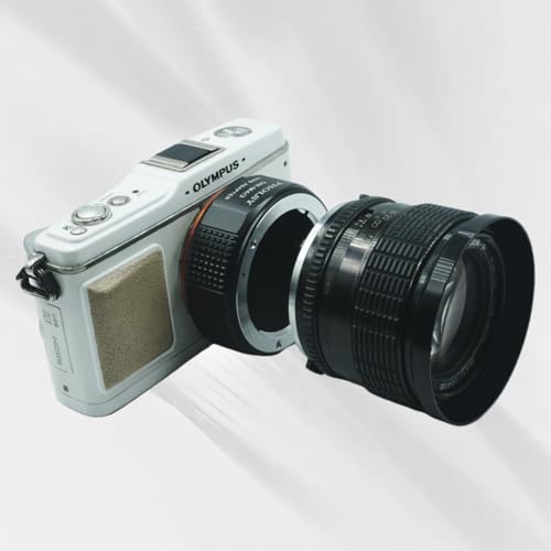 PHOLSY Lens Adapter Compatible with Olympus OM Lens to MFT M4/3 Camera Olympus OM to M4/3