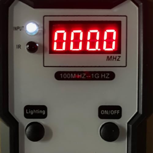 Key Switch Tester, Frequency Counter for Remote Key, 100M Hz to 1G Hz High Precision Digital Display Keychain Frequency Tester