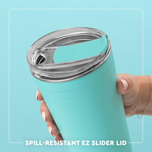 Swig Life 24oz Insulated Party Cup with EZ Slider Lid, Secret Garden 24 Ounces