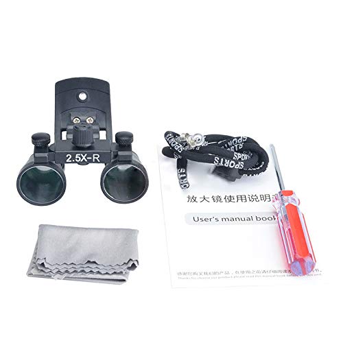 [Australia - AusPower] - 2.5X Binocular Loupes DY-109 Clip-on Type Magnifier Optical Glass 