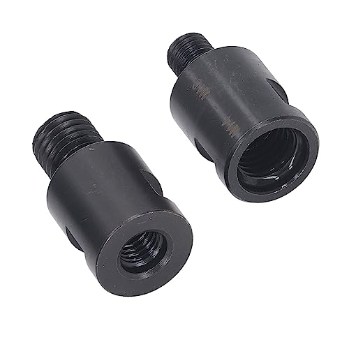 [Australia - AusPower] - Core Drill Adapter Screw Thread Adapter 2-Piece Thread Converter, Adapts M10 to M14 and Extension Rods, Stainless Steel Angle Grinder Converter for Angle Grinder Drill 