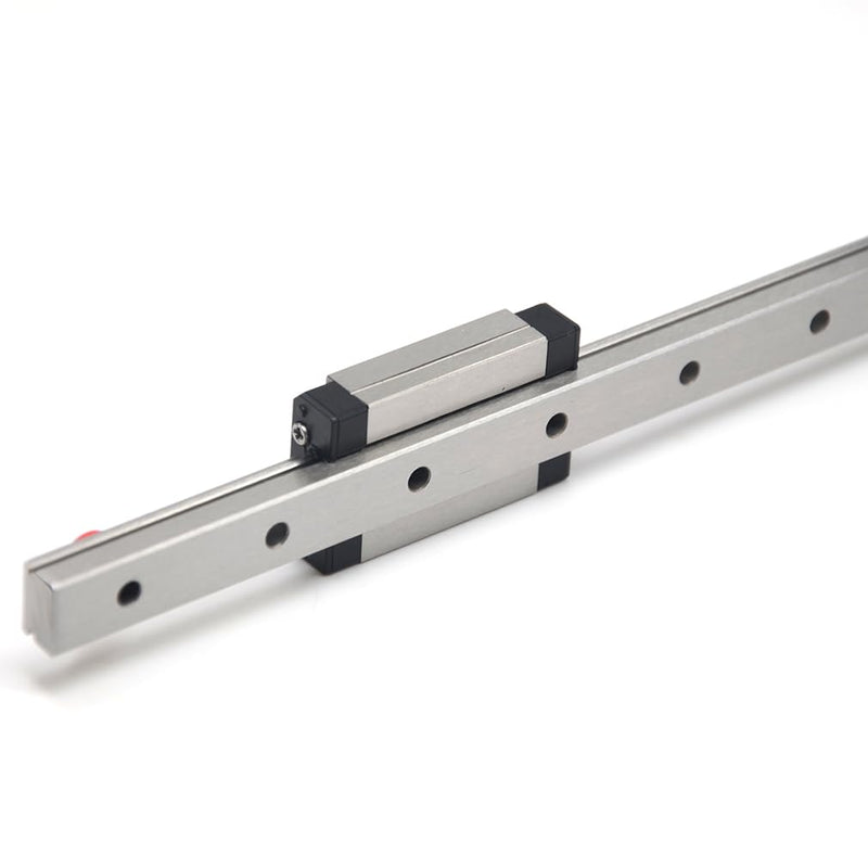 [Australia - AusPower] - 350mm MGN12 Linear Rail Guide with Dual Black MGN12H Carriage Block for 3D Printer and CNC Machine 350mm Rail + 2 x MGN12H(Black) 