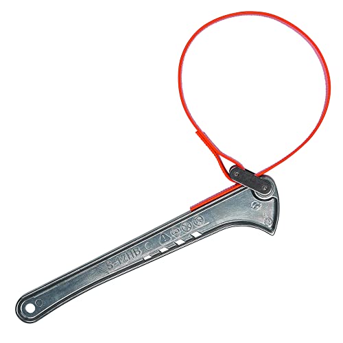 Klein Tools SHBKIT Grip-It strap wrench kit with adjustable straps and 6-inch and 12-inch handles