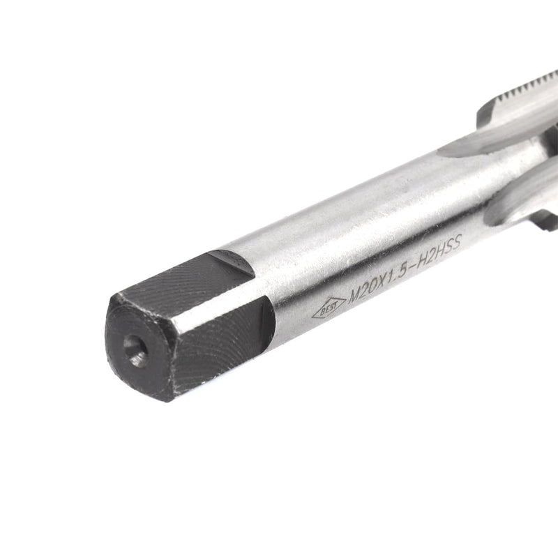 [Australia - AusPower] - ATOPLEE Metric HSS Thread Tap M20 Right Hand Thread Drill Bits (M20x1.5) M20x1,5 2-silver 