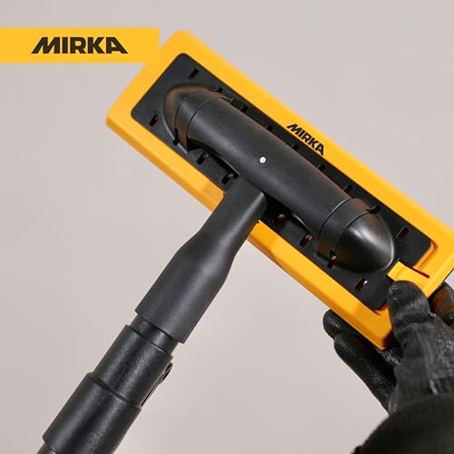 Mirka DecoSander swivel assembly, 180° flexible sanding head for wall and ceiling pole sander tools