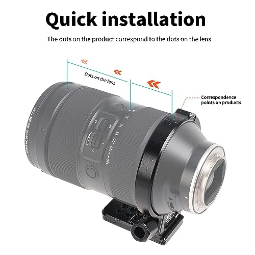 Lens Tripod Mount Ring Collar Compatible with Samyang 35-150mm F2-2.8 Lens