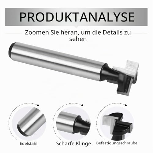 Flintronic Cutter Shaft 8 mm 3 Pieces - Black