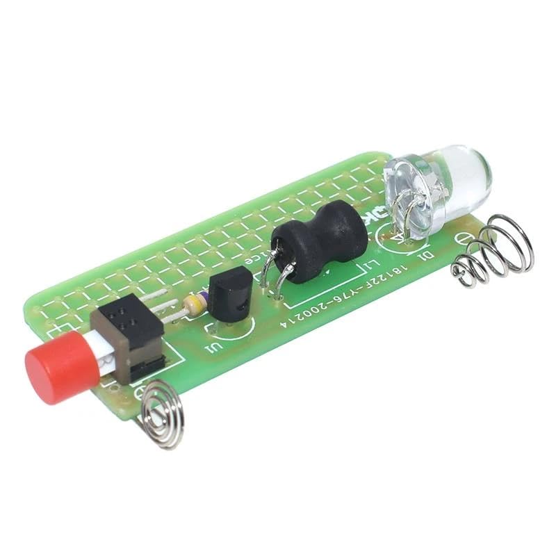 [Australia - AusPower] - Torch DIY Soldering Kit 2 Pieces, Funny DIY Electronic Kit Soldering for Beginners, Students and DIY, Electronic Practice Pack of 2 