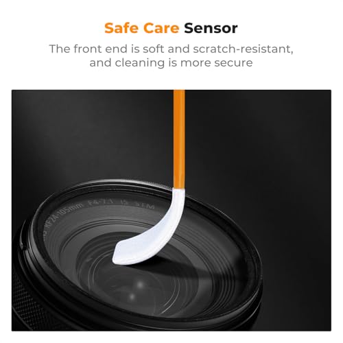 K&F CONCEPT APS-C Frame Sensors Cleaning Swabs X6,for CCD and CMOS