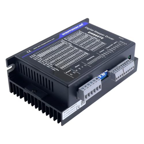 STEPPERONLINE DM860TE Stepper Motor Driver 2.4-7.2A 20-80VAC/30-100VDC | TE series, for Nema 34 stepper motor