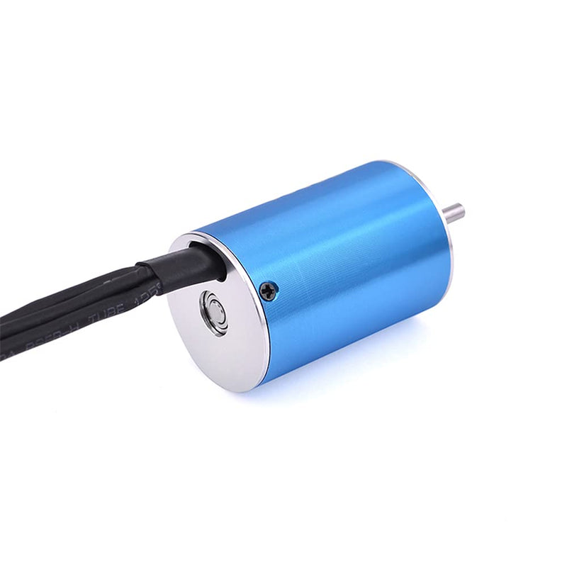 [Australia - AusPower] - KingVal Replacement 2838 3600KV Brushless Sensorless Motor Shaft 3.175mm with 35A Brushless ESC Combo Compatible with 1/14 1/16 RC Car 3600KV+35A Sensorless 2838 