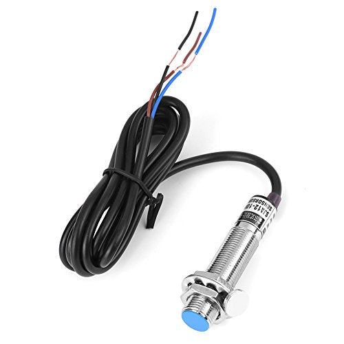 4 x Digital Speedometer Red/Blue LED + NPN Hall Proximity Switch Sensor (Red Color)