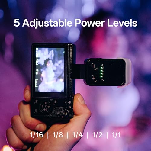 VILTROX Mini Foldable TTL Camera Flash for Sony, On Camera Pocket Speedlite