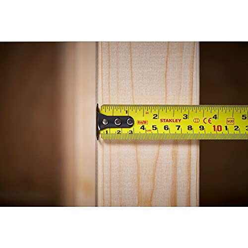 STANLEY FATMAX Classic 5m/16ft tape measure with Blade Armor and durable yellow housing