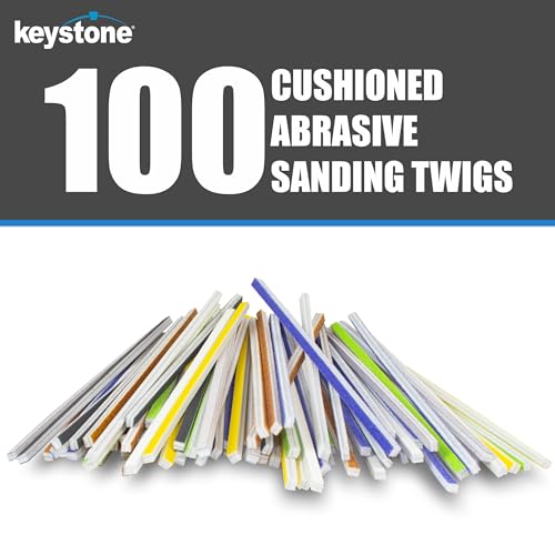 anding Twigs Asst. w/Color Coded Grits -Abrasive Micro Sanders 121 Pieces 121 Piece Detail Sanding Kit