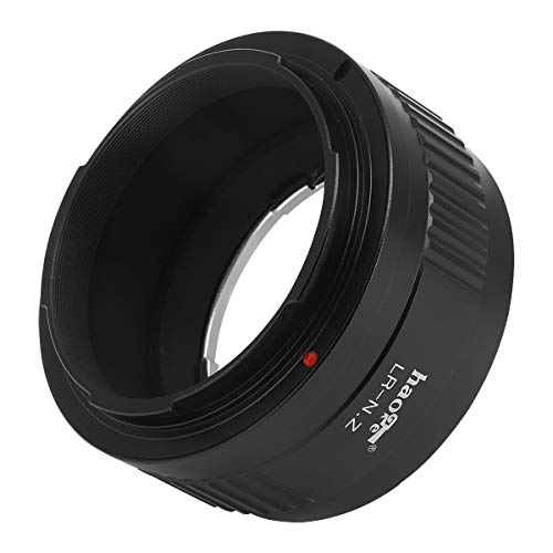 Haoge Manual Lens Mount Adapter for Leica R LR Lens to Nikon Z Mount Camera Such as Z6 Z7