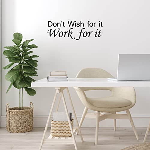 Zonon 5 Sheets Inspirational Quotes Wall Decals Peel Stick, Positive