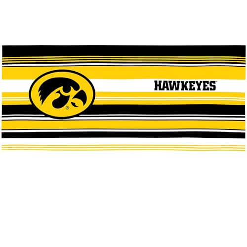 Tervis Iowa Hawkeyes - Assorted Made in USA Double Walled Insulated Tumbler Travel Cup Keeps Drinks Cold & Hot, 16oz 4pk, Classic