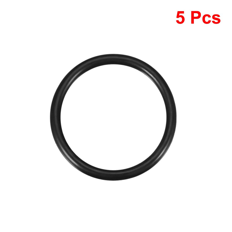 [Australia - AusPower] - uxcell Nitrile Rubber O-Rings 70mm OD 60mm ID 5mm Width, Metric Sealing Gasket for Automotive Machine Plumbing, Pack of 5 60mmx70mmx5mm 