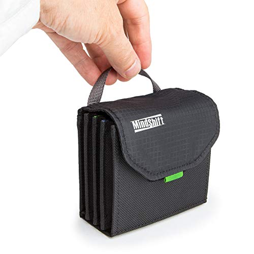 Think Tank MindShift Filter Nest Mini Storage and Protection Pouch for Round Camera Filters (up 82 mm), 4 Capacity 4 Capacity Mini